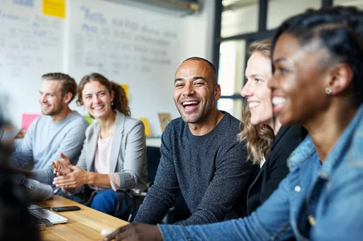 Collaborateurs d’entreprise partageant une activité de loisirs